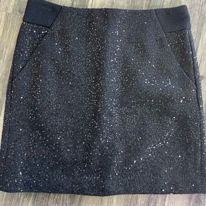 LOFT Sequined Pencil Skirt
